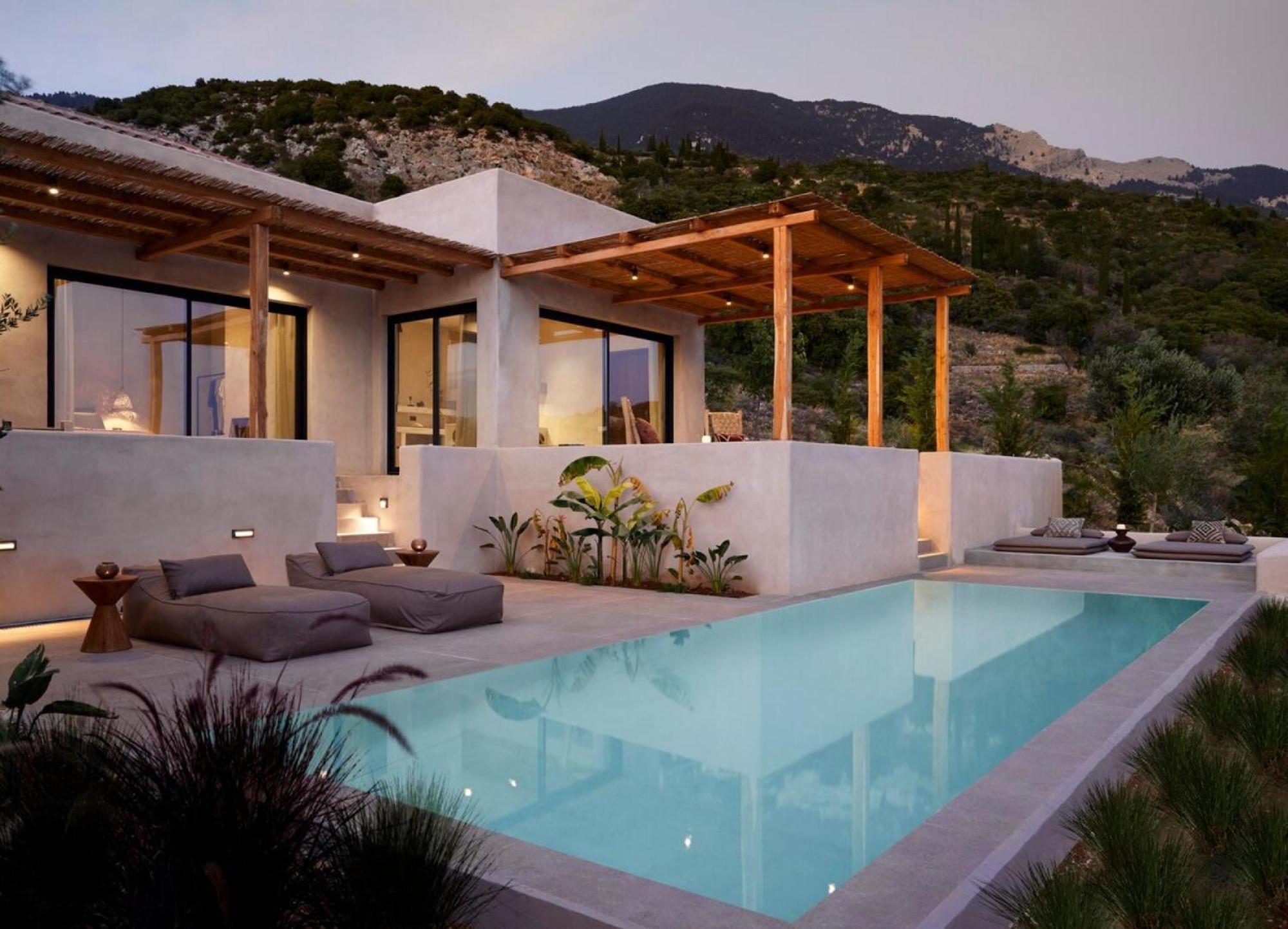 Villa Gaia - Secret Roc Villas Livathos  Eksteriør bilde